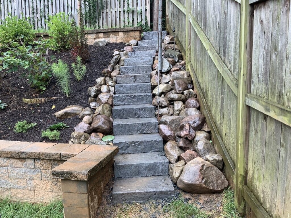 Hardscaping Steps