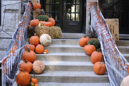Pumpkins Front Porch