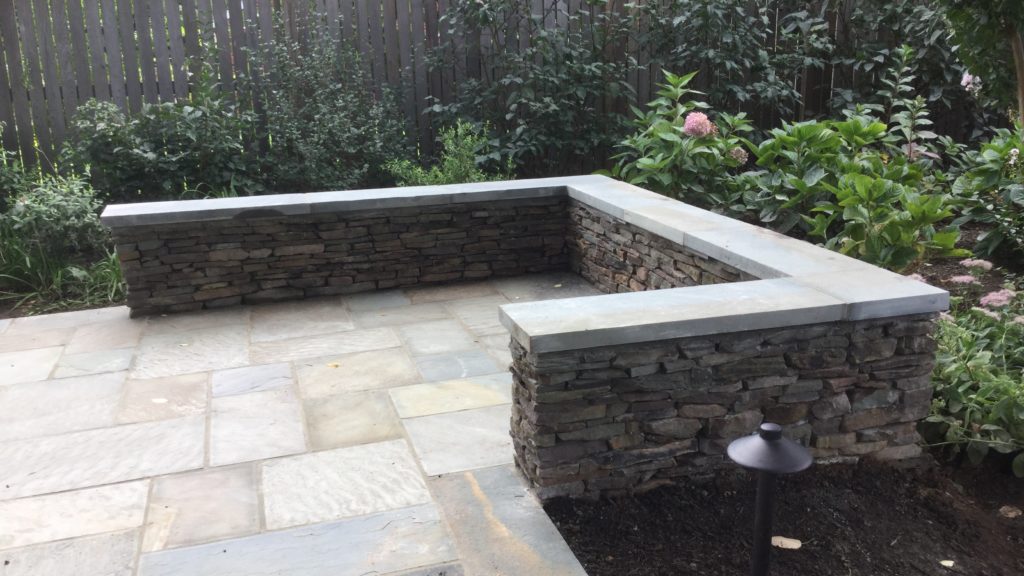Hardscaping Wall Installation