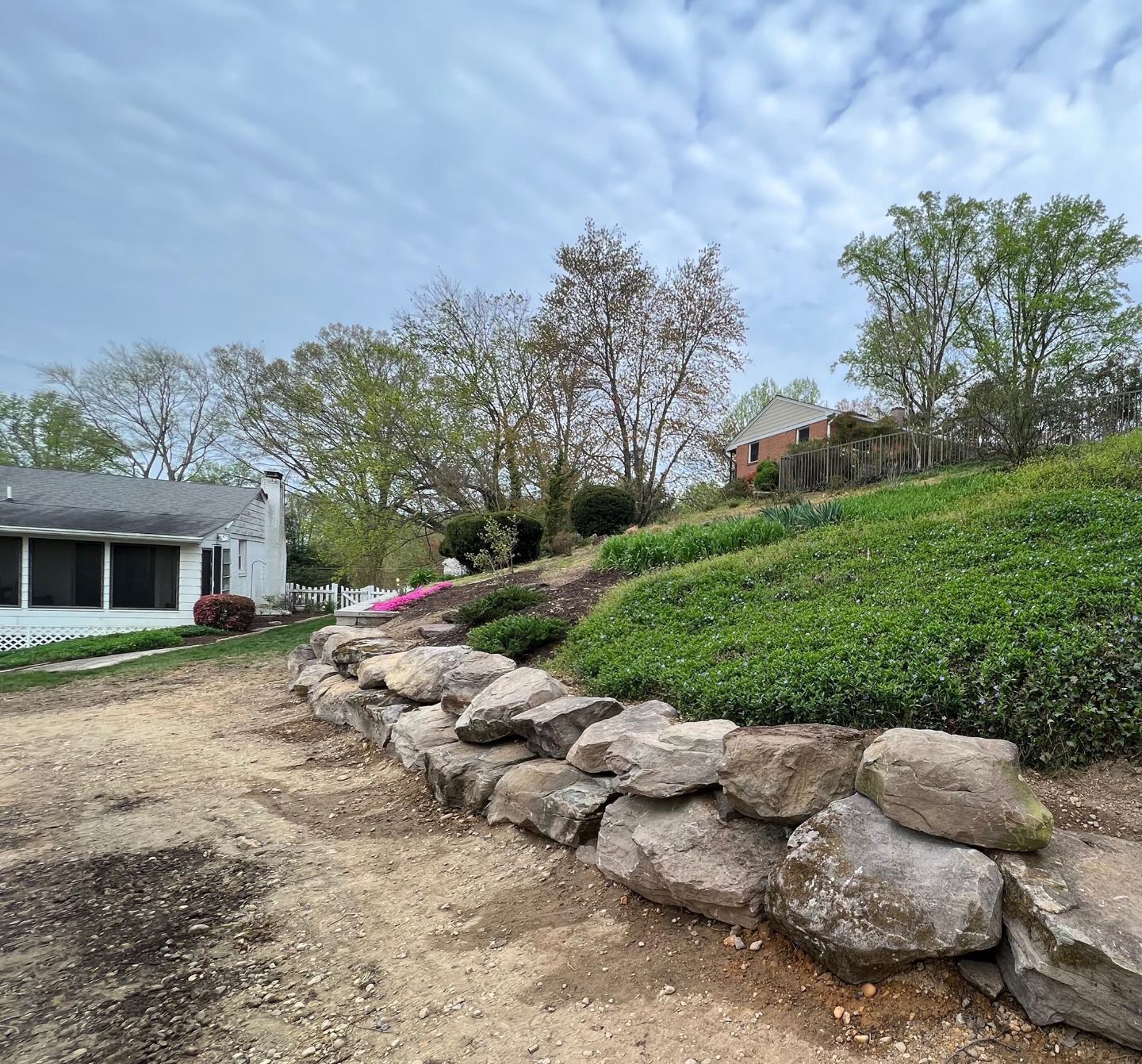 The Power of Boulders in Landscape | Northern Virginia Landscaping